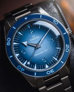 OMEGA  Seamaster Automatic Chronometer Summer Blue Dial Men’s Watch Item No. 234.30.41.21.03.002