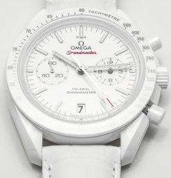 OMEGA Speedmaster Moonwatch White Side of the Moon Men’s Watch 31193445104002