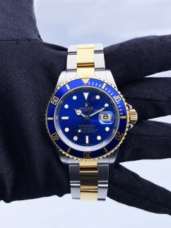 Rolex Submariner Date 16613T Blue Dial Mens Watch