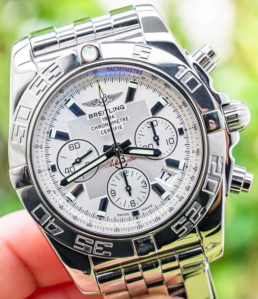 Breitling Chronomat 44 Silver Dial