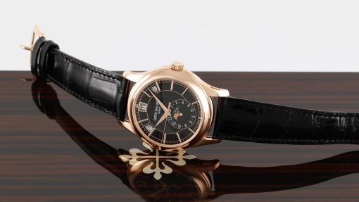 PATEK PHILIPPE Complications 18kt Rose Gold Automatic Moon Phase Men’s Watch Item No. 5205R-010
