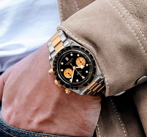 Tudor Black Bay Chronograph S&G Automatic Black Dial Men’s Watch 79363n-0001