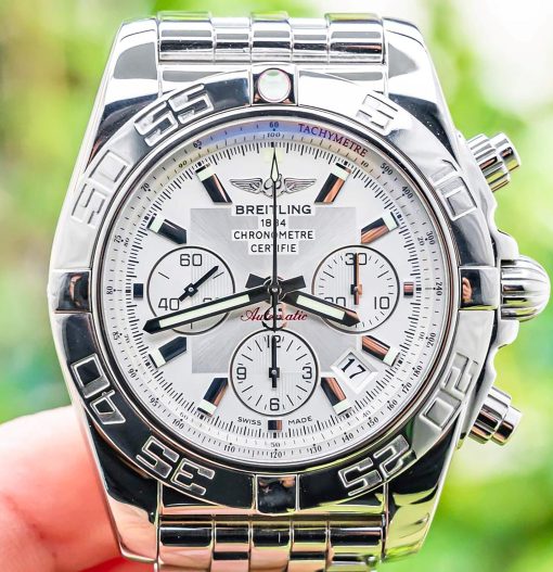 Breitling Chronomat 44 Silver Dial