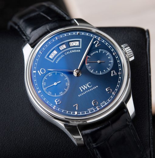 IWC Portugeiser Midnight Automatic Blue Dial Men’s Watch Item No. IW503502
