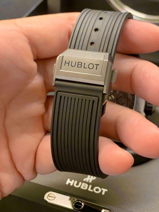 HUBLOT Spirit Of Big Bang Chronograph Automatic Silver Dial Men’s Watch Item No. 642.NM.0170.RX