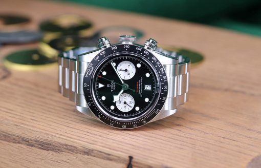 Tudor Black Bay Chrono Chronograph Automatic Chronometer Black Panda Dial Men’s Watch Item No. M79360N-0001