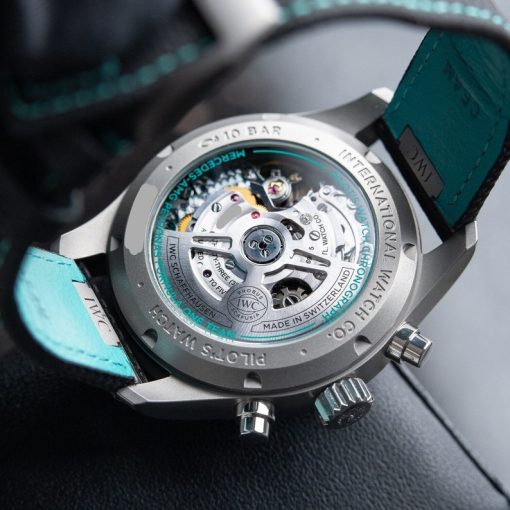 IWC Pilot’s Watch Chronograph 10/2023 Mercedes AMG Petronas Black Titanium 41mm