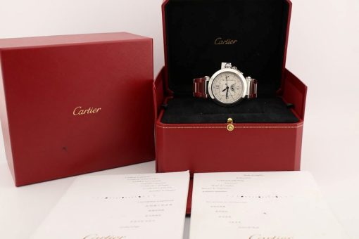CARTIER Pasha Big Date and Moon Phases Men’s Watch Item No. W31093M7-PREOWNED