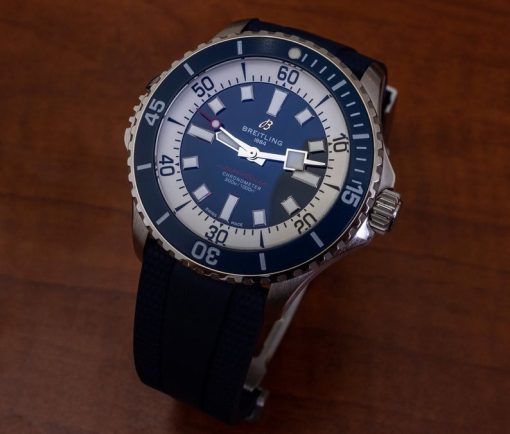 BREITLING Superocean Automatic Chronometer Blue Dial Men’s Watch Item No. A17378E71C1S1