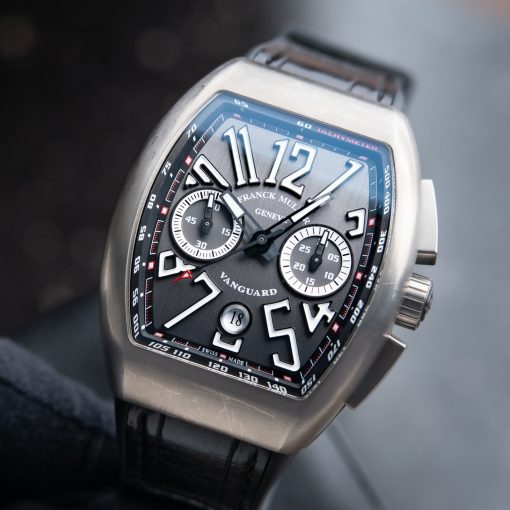 Franck Muller Vanguard Chronograph Automatic Titanium Gray Dial 45mm