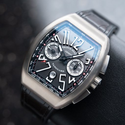 Franck Muller Vanguard Chronograph Automatic Titanium Gray Dial 45mm