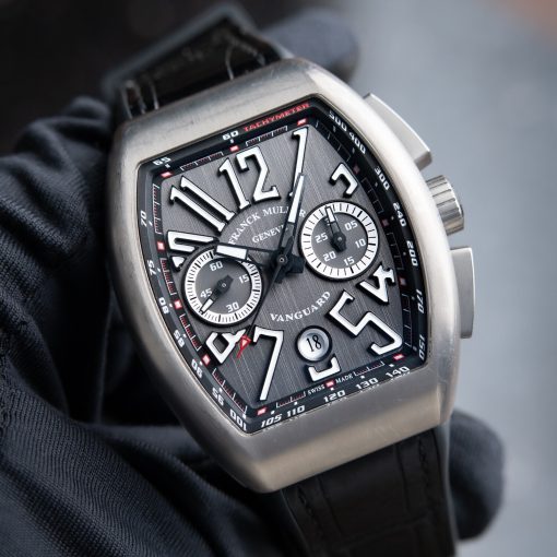 Franck Muller Vanguard Chronograph Automatic Titanium Gray Dial 45mm