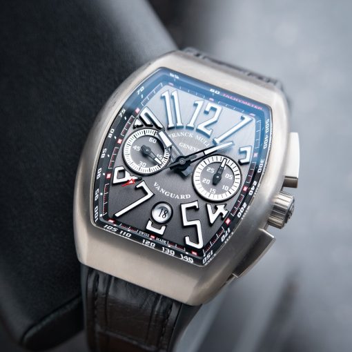 Franck Muller Vanguard Chronograph Automatic Titanium Gray Dial 45mm