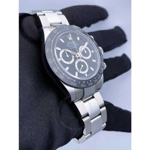 Pre-owned Rolex Daytona Chronograph Automatic Chronometer Black Dial Men’s Watch 116500LN