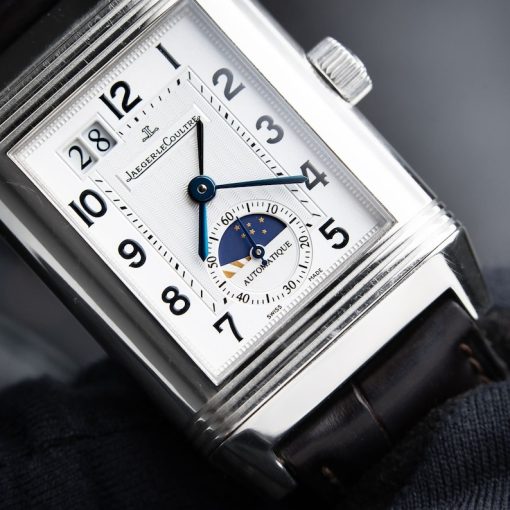 Jaeger-LeCoultre Grande Reverso GMT Day/Night Date Silver Dial Automatic