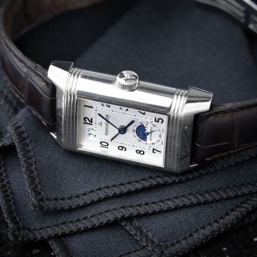 Jaeger-LeCoultre Grande Reverso GMT Day/Night Date Silver Dial Automatic