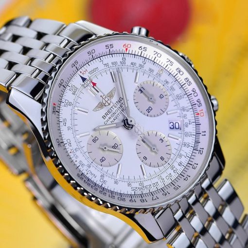 BREITLING Navitimer Chronograph Automatic Silver Dial Men’s Watch Item No. A2332212/G533.442