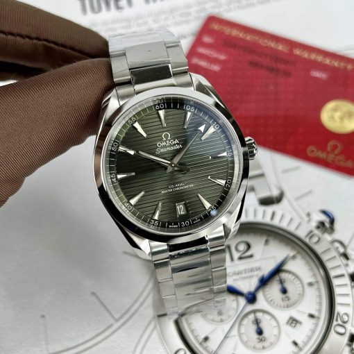 OMEGA SEAMASTER AQUA TERRA 150M GREEN DIAL BEST REPLICA 41MM