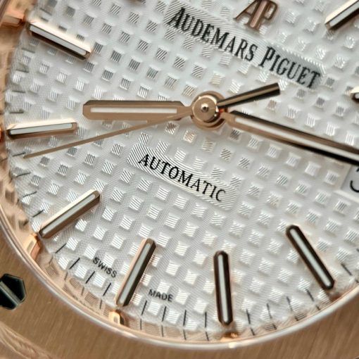 Audemars Piguet Royal Oak 15450 White Dial IP Factory 37mm Watch