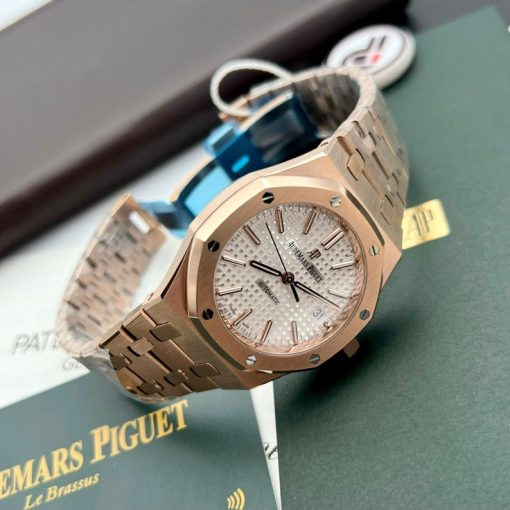 Audemars Piguet Royal Oak 15450 White Dial IP Factory 37mm Watch