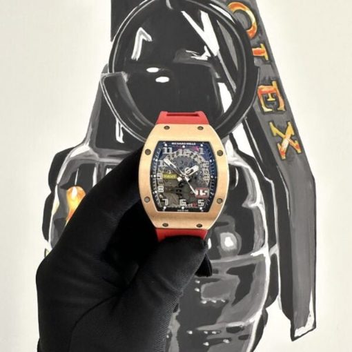 Richard Mille , Straps Watch RM029 Rose Gold Big Date