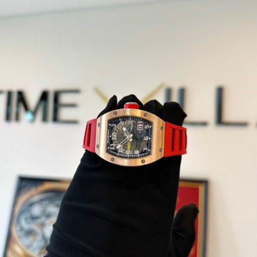 Richard Mille , Straps Watch RM029 Rose Gold Big Date