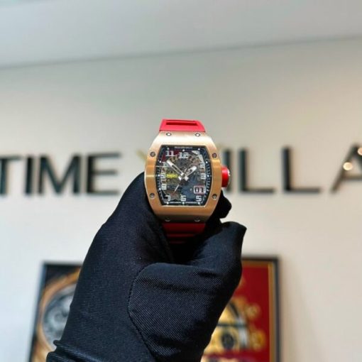 Richard Mille , Straps Watch RM029 Rose Gold Big Date