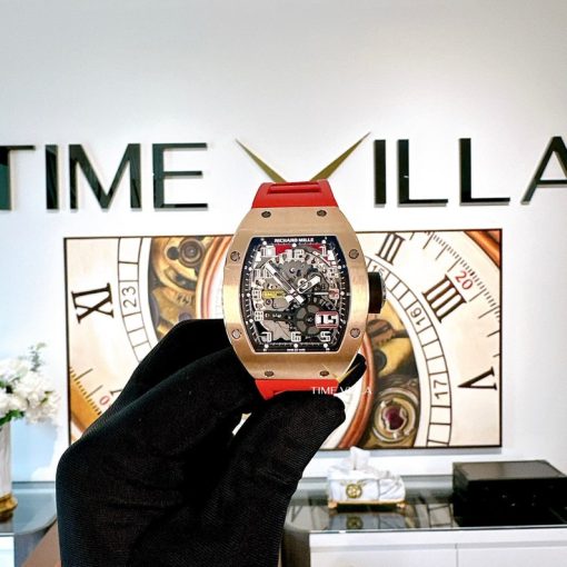 Richard Mille , Straps Watch RM029 Rose Gold Big Date