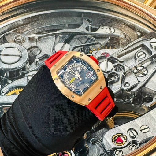 Richard Mille , Straps Watch RM029 Rose Gold Big Date